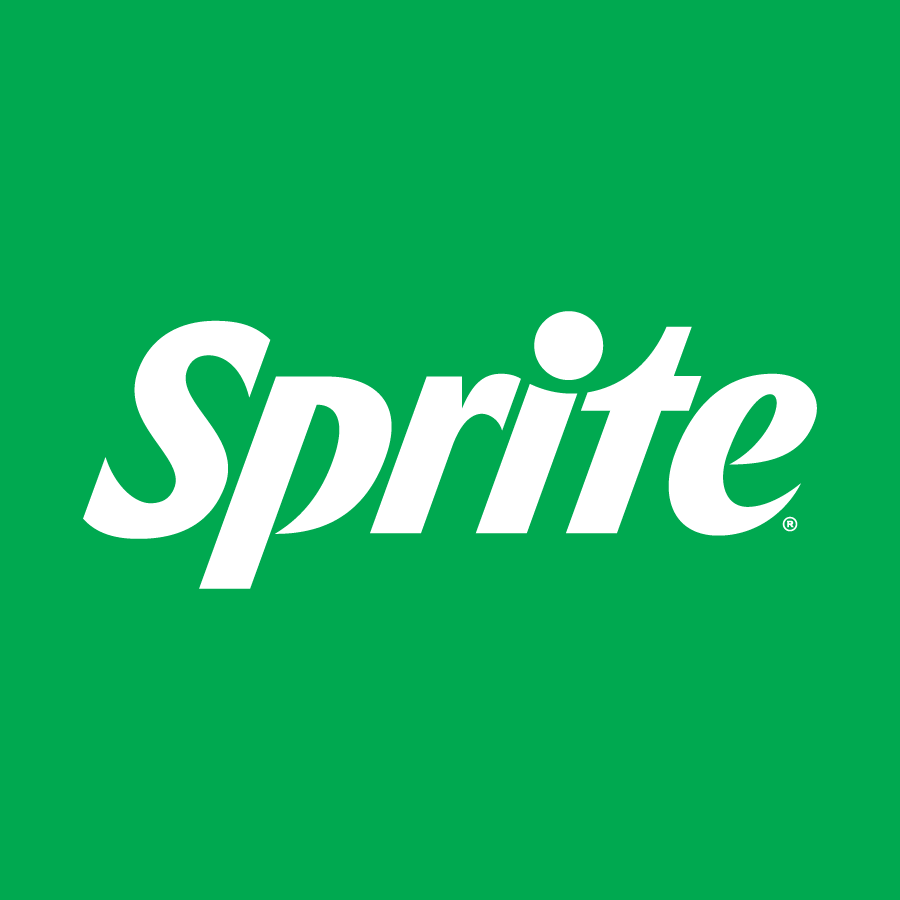 Sprite Logo White on Green