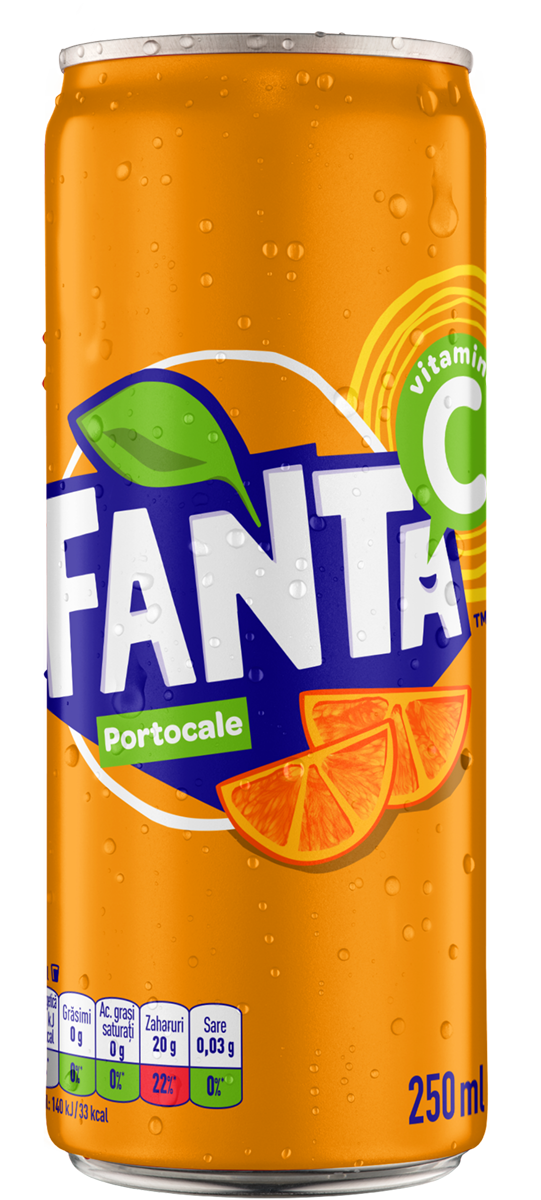 Fanta Portocale 0.25L